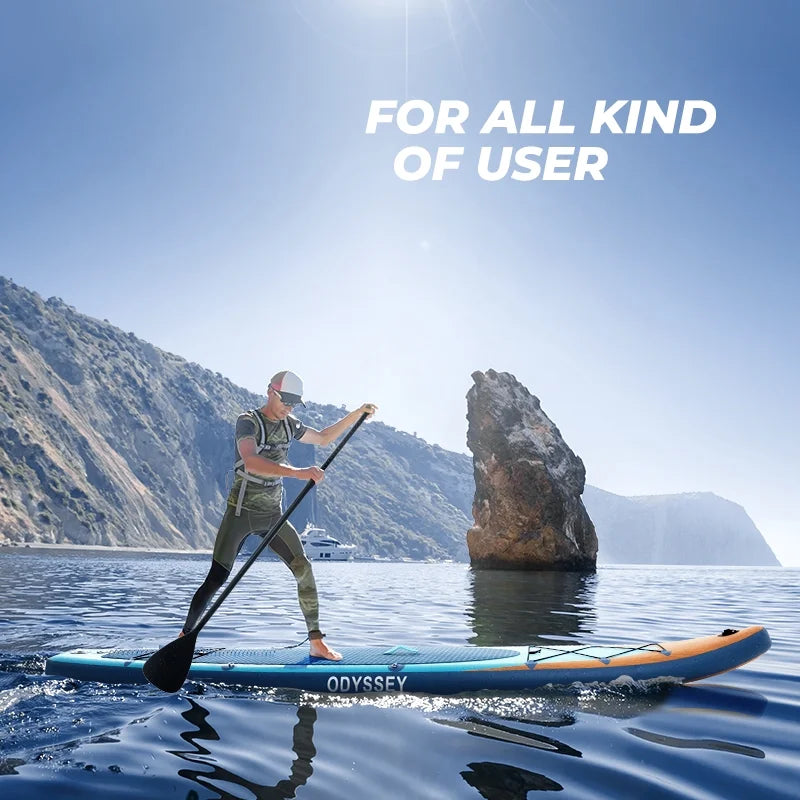 Air Fin, 32'' Leash, Paddle x (12' with Pump, ft x 12 Premium KLOKICK ELECTRONIC 6'') Inflatable SUP