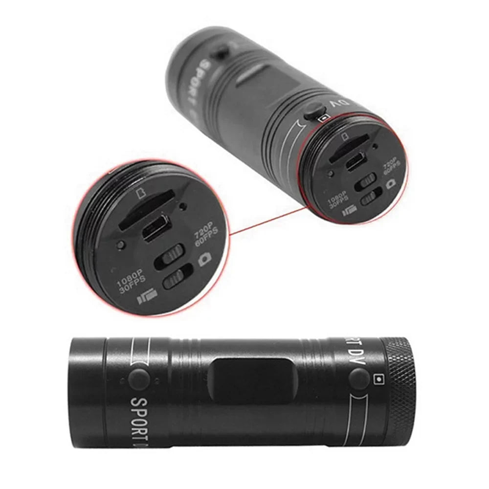 Camera Wide Camcorder for Tomshoo 120° Waterproof Lens, Bike Helmet Angle with Camera