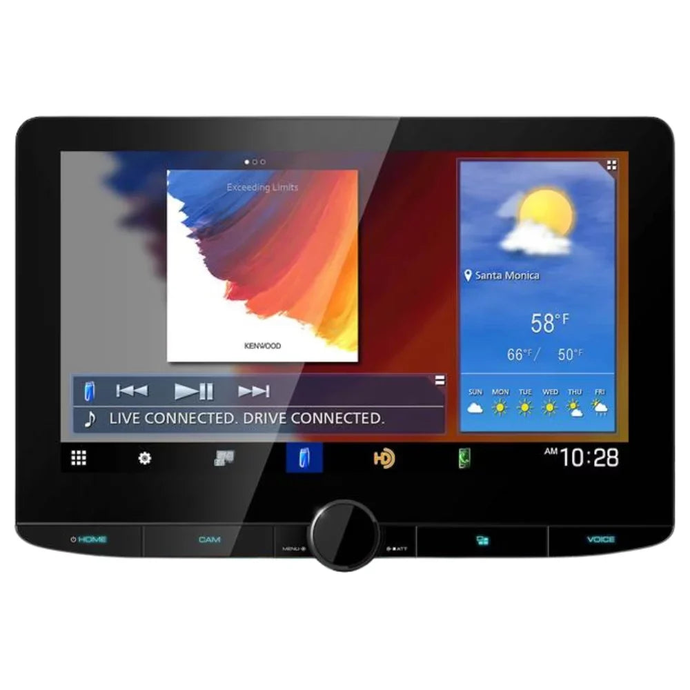 Kenwood Full Camera and Receiver Multimedia 10.1" DRV-N520 Dashboard New DMX1037S HD