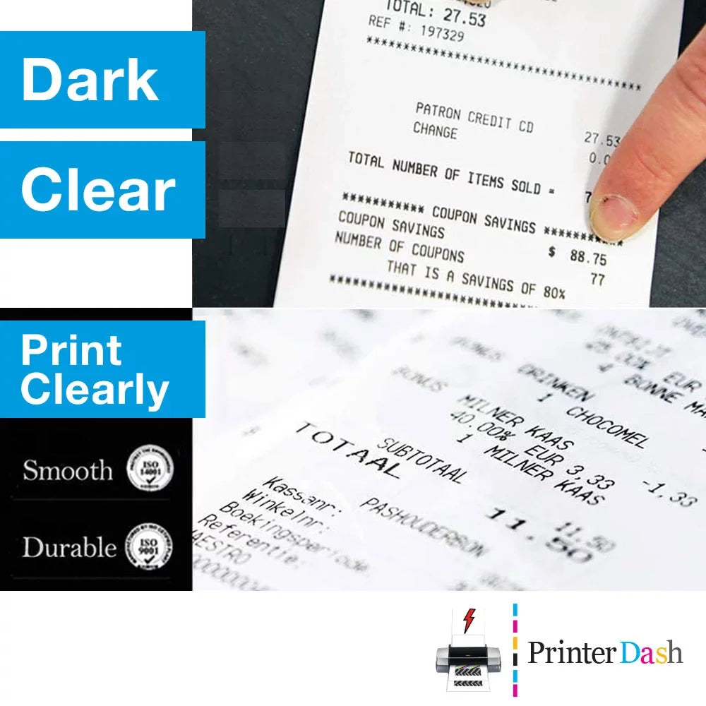 Compatible (6/PK) Star-Micronics Ribbons Series/SP-212/SP-242/SP-500/SP-2000 for P.O.S. (C1281BR) Printer PrinterDash Replacement MP-200 Series/MP-235/MP-242/MP-292/MP-512/SP-200 Black/Red