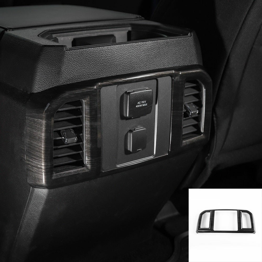 pcs Car F150 ABS Teledu Console 8 Trims m Cover Center Interior