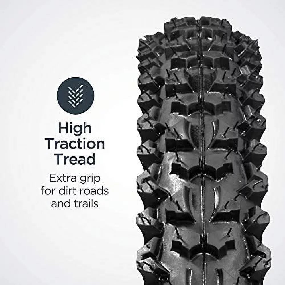 Tire, with 24 Black x , 1.95-Inch Bike, Steel Bead Bike Schwinn Mountain Replacement