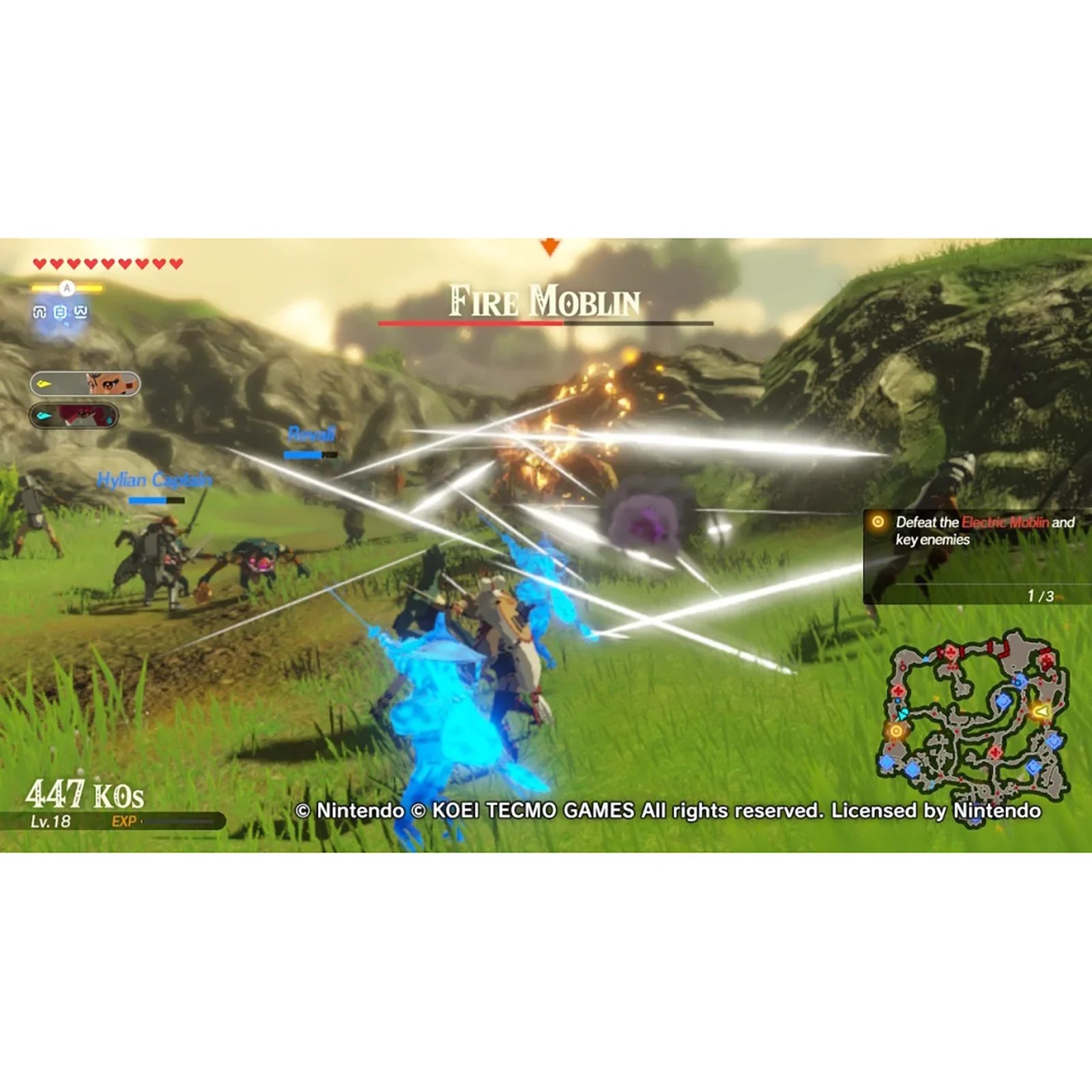of Warriors: Calamity 12 Age Hyrule Nintendo Caddy for with Switch Game