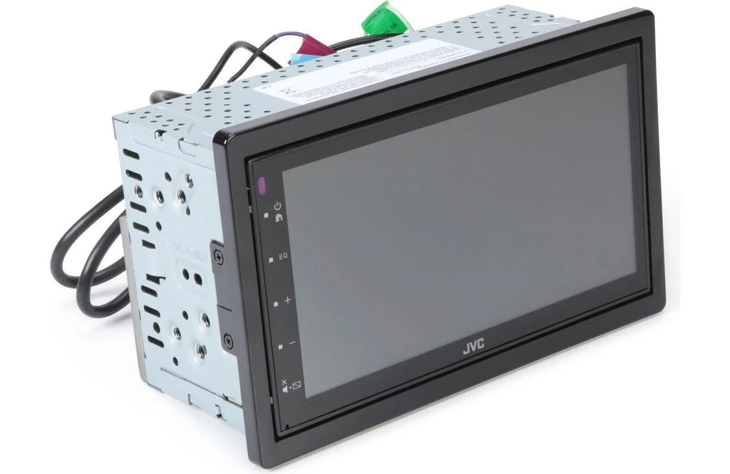 2 Android JVC 6.75" Player For KW-M180BT DIN Bluetooth + Camera Mirroring Backup USB CAM1800 Media