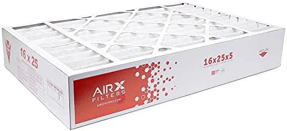 2-Pk, For Furne Dust CF200D1625, Air The Made In Replement Filter 8 HV MERV CF200A1008 FC100A1029 16X25x5