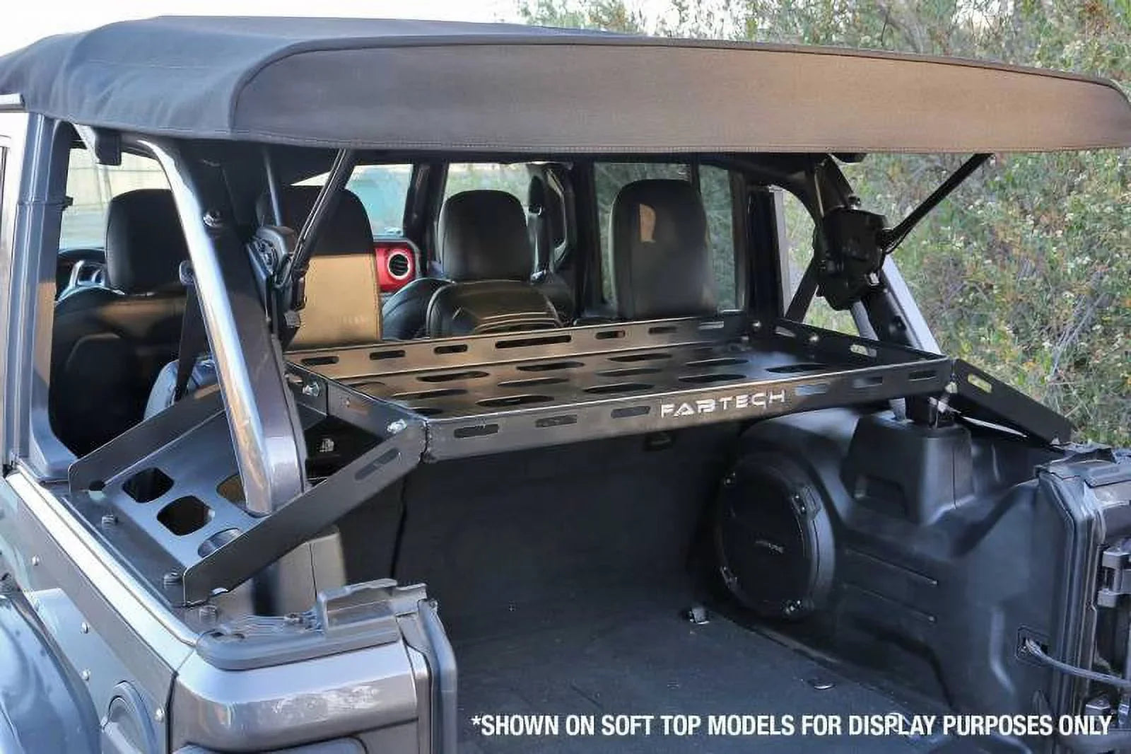 FTS24211 Rack JL Fabtech Fits 2018 Jeep Cargo Interior Wrangler