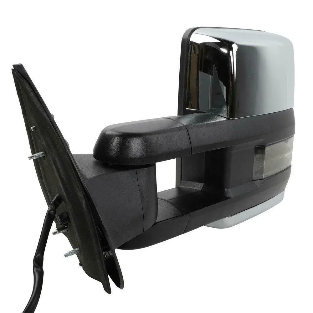 Gmc Led Power Signal&Backup For Heated Chrome Lamp Chevrolet Towing Mirrors