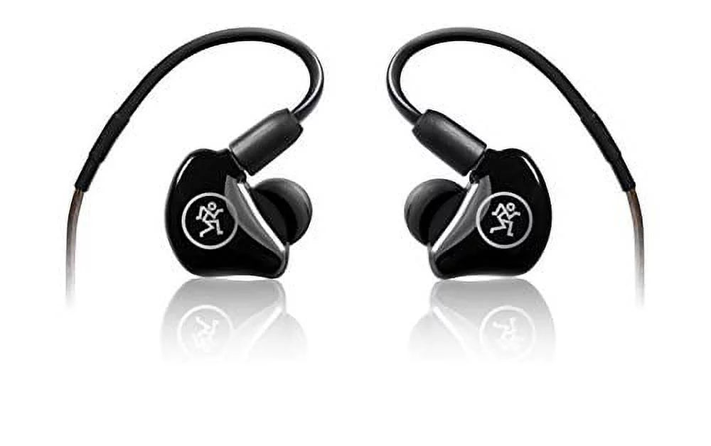 and Mackie Single Bluetooth & Series Adapter(MP-120BTA) In-Ear Driver Headphones with Monitors MP