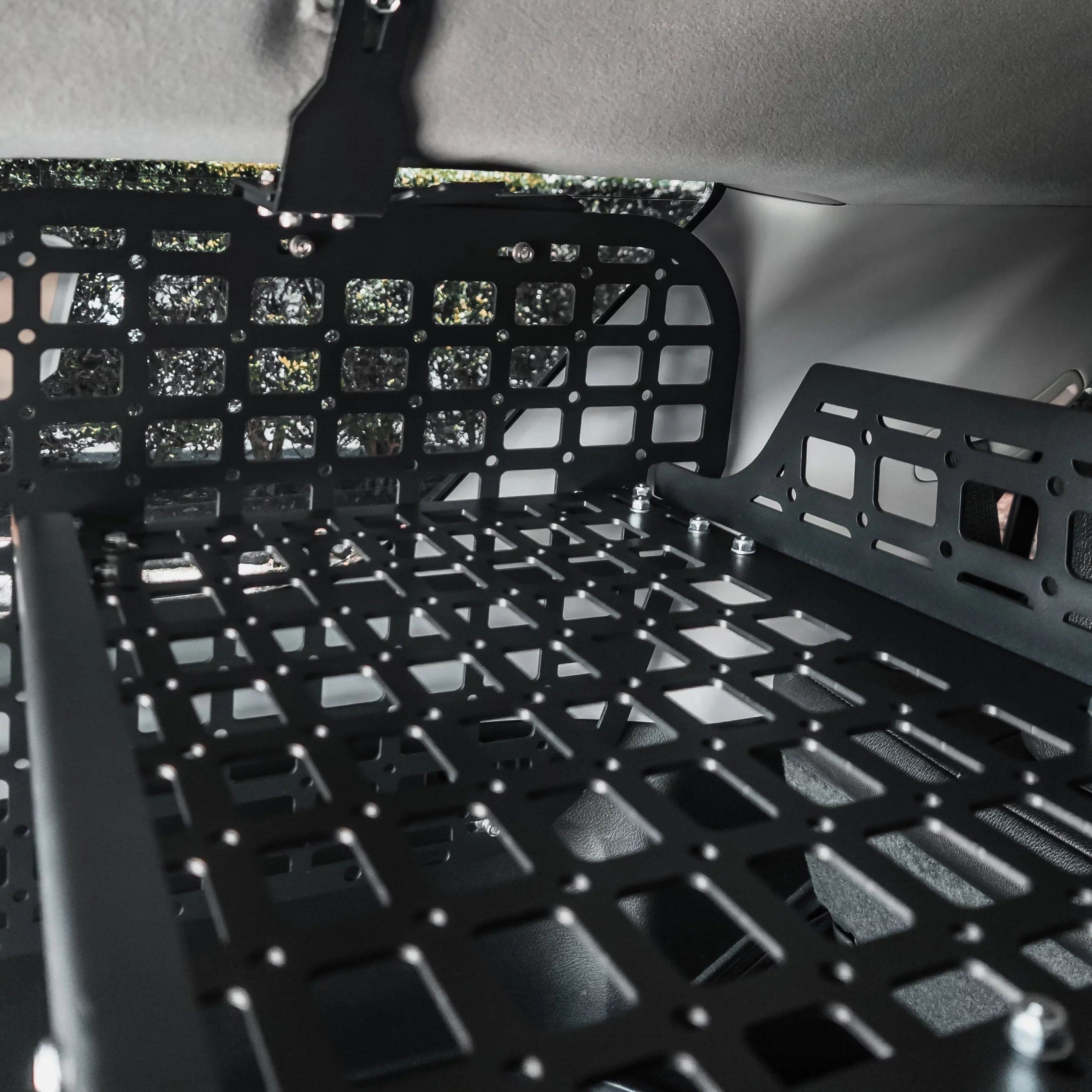 Storage Shelf BAKOD MSW100 Toyota Window 4Runner Molle Panel for Set MSPS100 Black 2010-2023