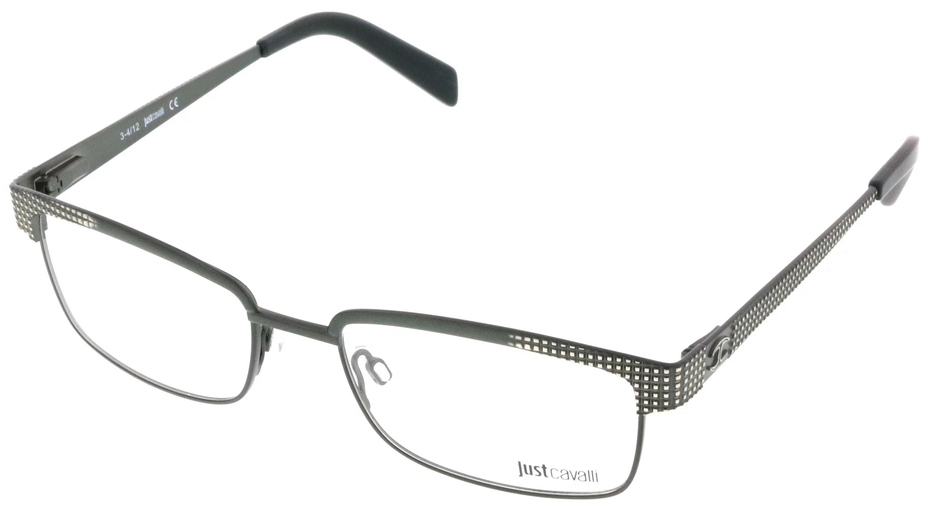 Just Cavalli JC0548/V Rectangle Optical Olive Green Frames 098