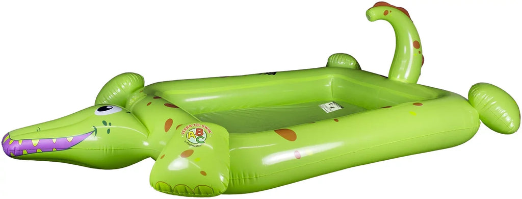 Inflatable Poolmaster Spray Pool Swimming Crocodile Kiddie