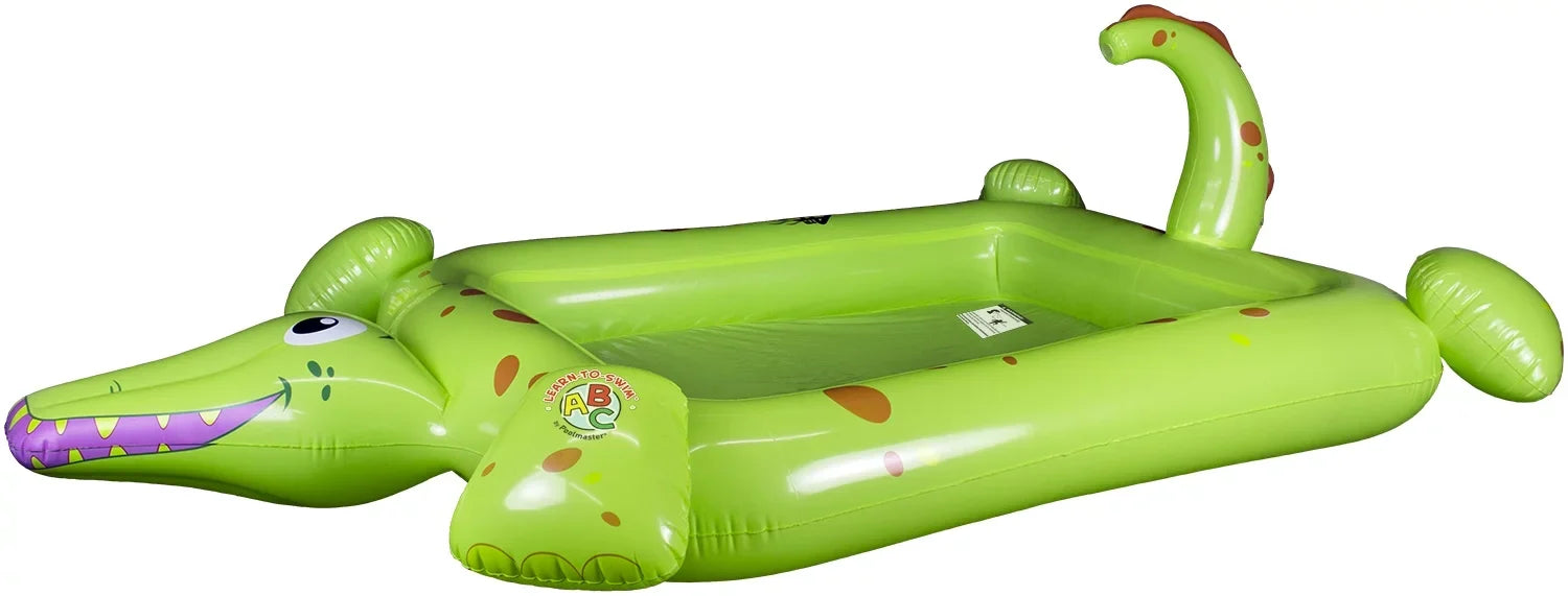 Inflatable Poolmaster Spray Pool Swimming Crocodile Kiddie