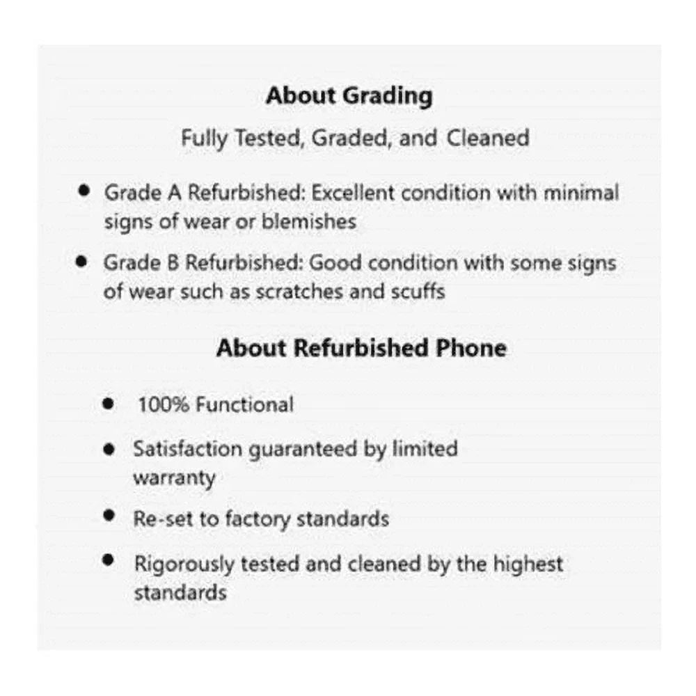 iPhone (AT&T Black (Refurbished) Locked) Smartphone 128GB 7 Restored