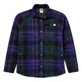 (Large, The Face Lyons Men's Shirt Shacket Plaid North Gordon Jacket Green)