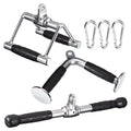 Tricep Silver Cable Accessories, Press Machine for Gym Attachment Down