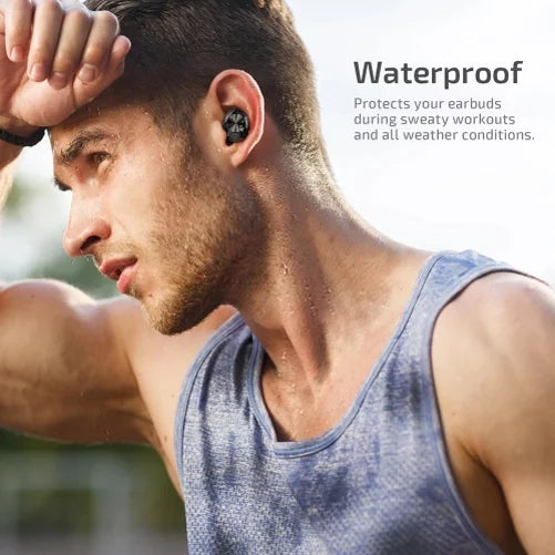 Moto Stereo w for (2020) Razr Edge NABI Headphones Mic E TWS 5G, One Motorola 10.1" Charging Wireless XD (2020), (2021) Earbuds Case - (2019), Nokia HD8, - 3.1, Earphones 7.1 DreamTab Z5A True