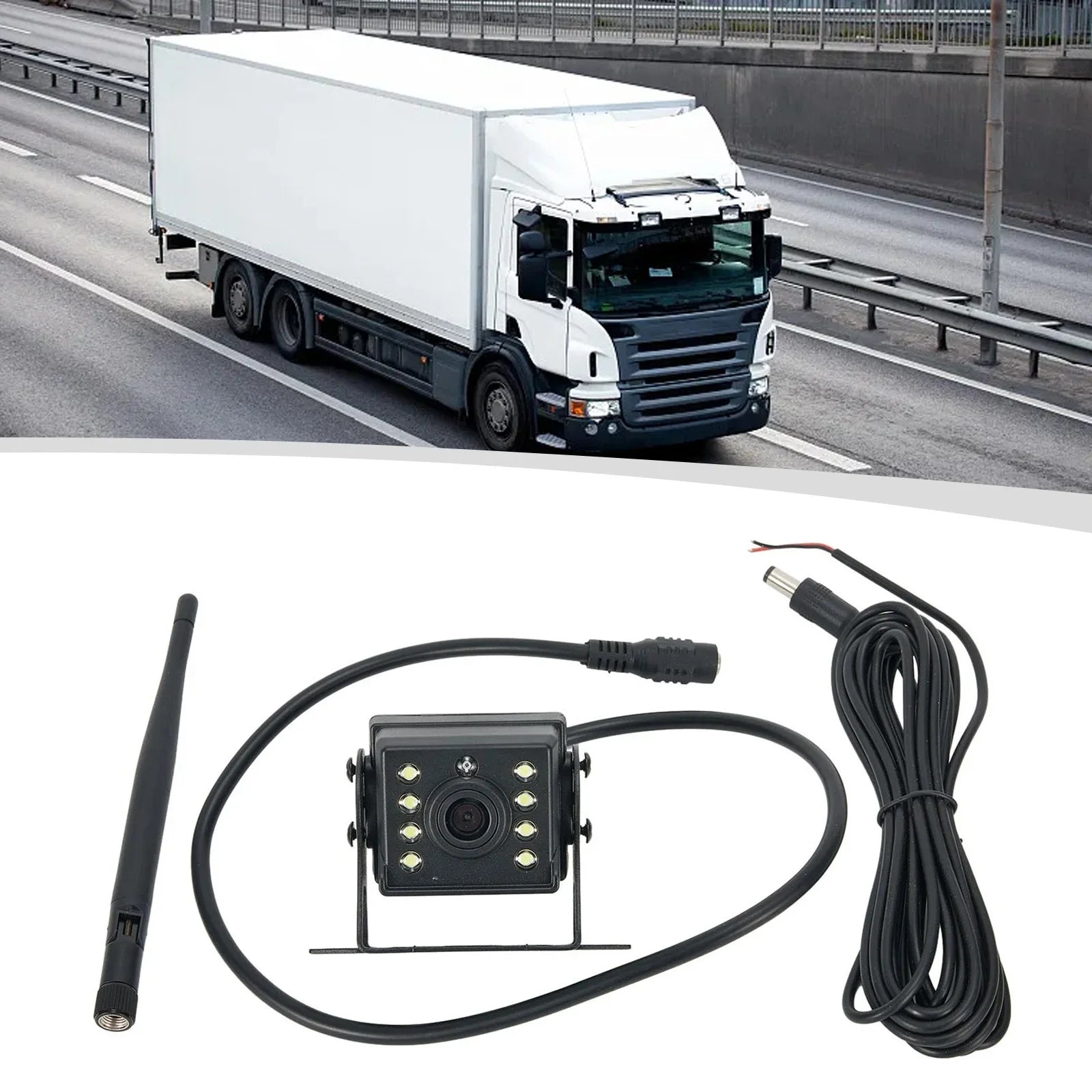 WIFI Camper shockproof Bus Trailer RV Reversing Camera View Rear Wireless Truck