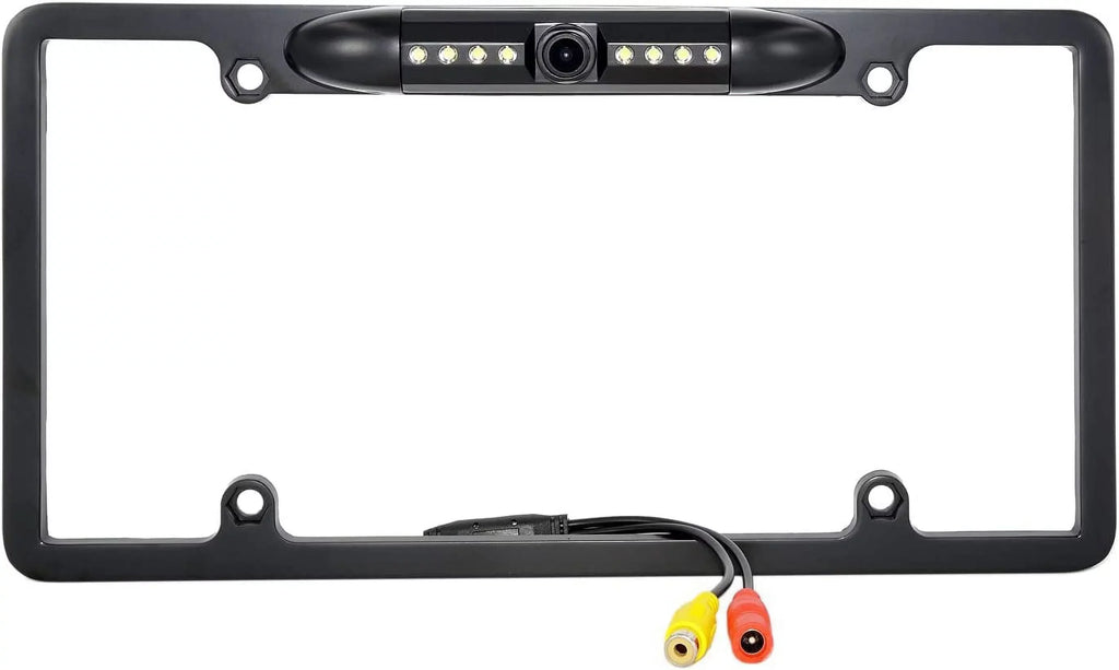 Plate Rearview Black ALPINE Camera Frame License X308U for Backup