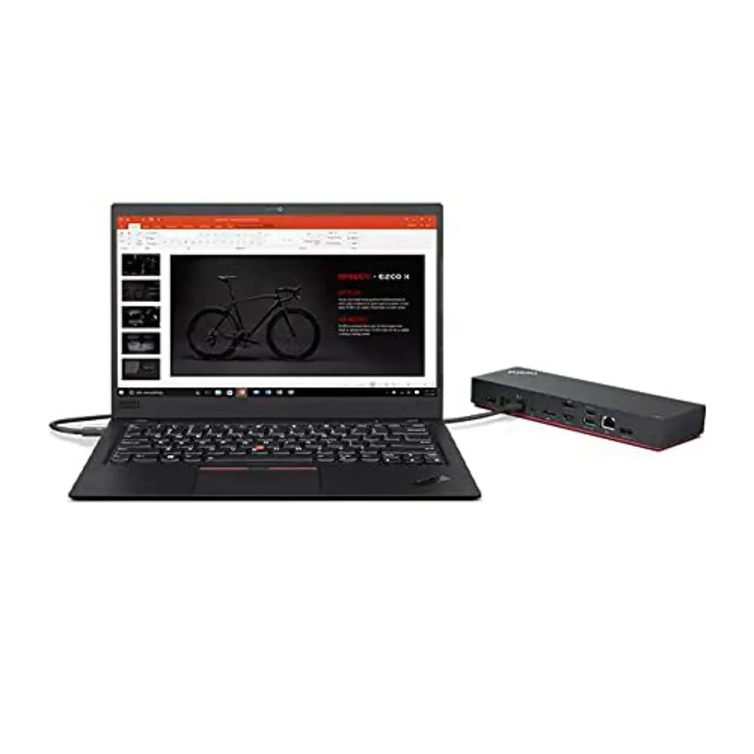 Thunderbolt Lenovo 8K 4 Support Power Universal Display to Delivery 100W Up ThinkPad 40B00135US Dock