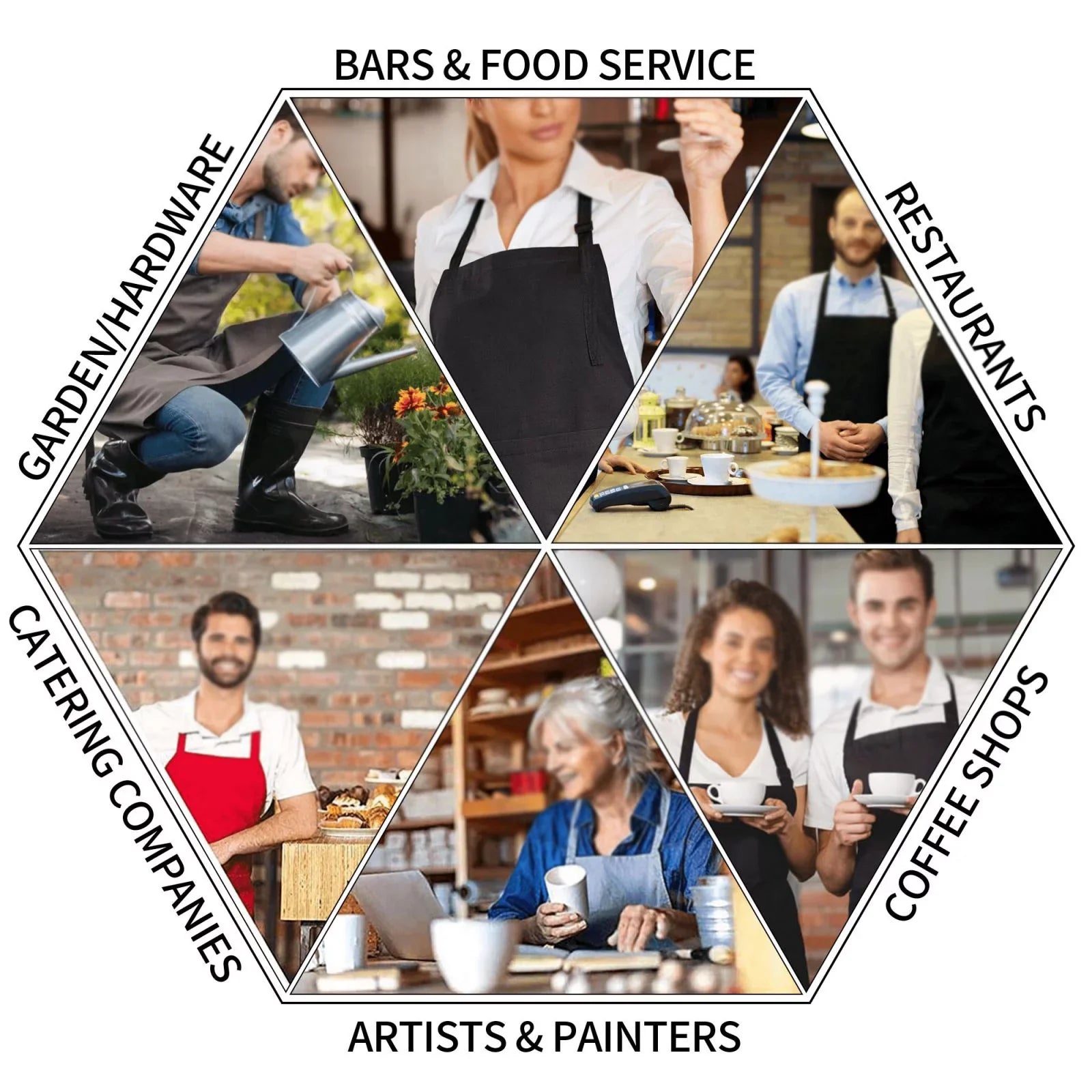 Kitchen/Cooking/Gardening/Painting/BBQ/Baking/Chef/Craftsman Kamado Demon Decor Slayer Home Apron Nezuko For Waterproof