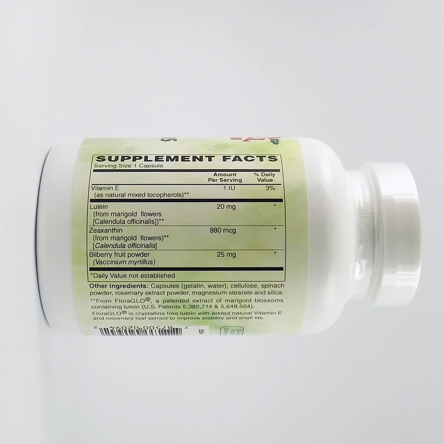 Lutein For Capsules Health Foods, Hill FloraGLO, Support 120 Plus Vision Holly With
