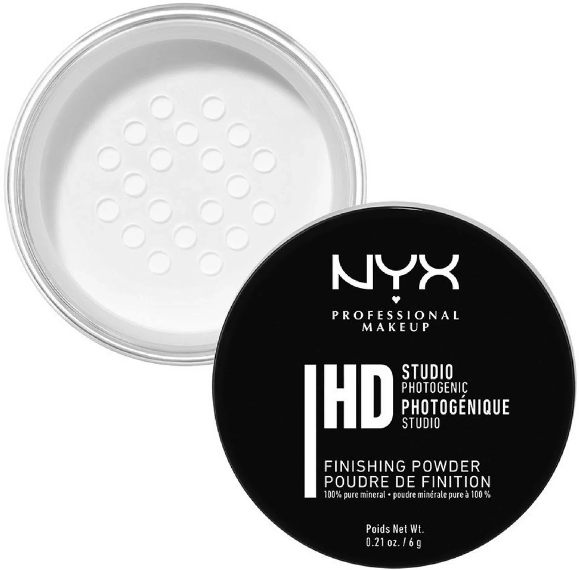 Powder, Translucent Finish oz 2) of Finishing Studio Makeup (Pack Professional 0.21 NYX