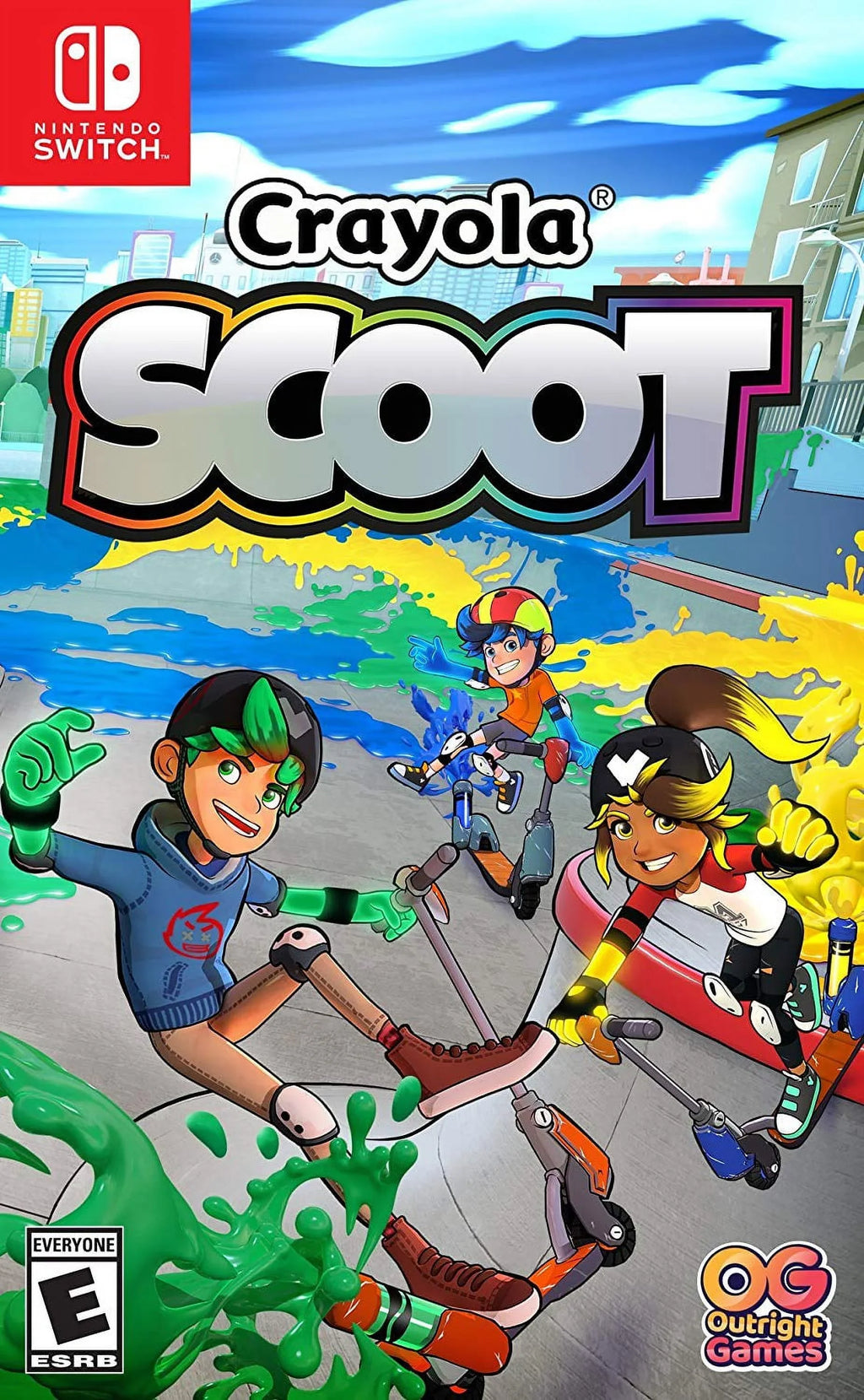 Nintendo Crayola Games, Switch, Outright 819338020488 Scoot,