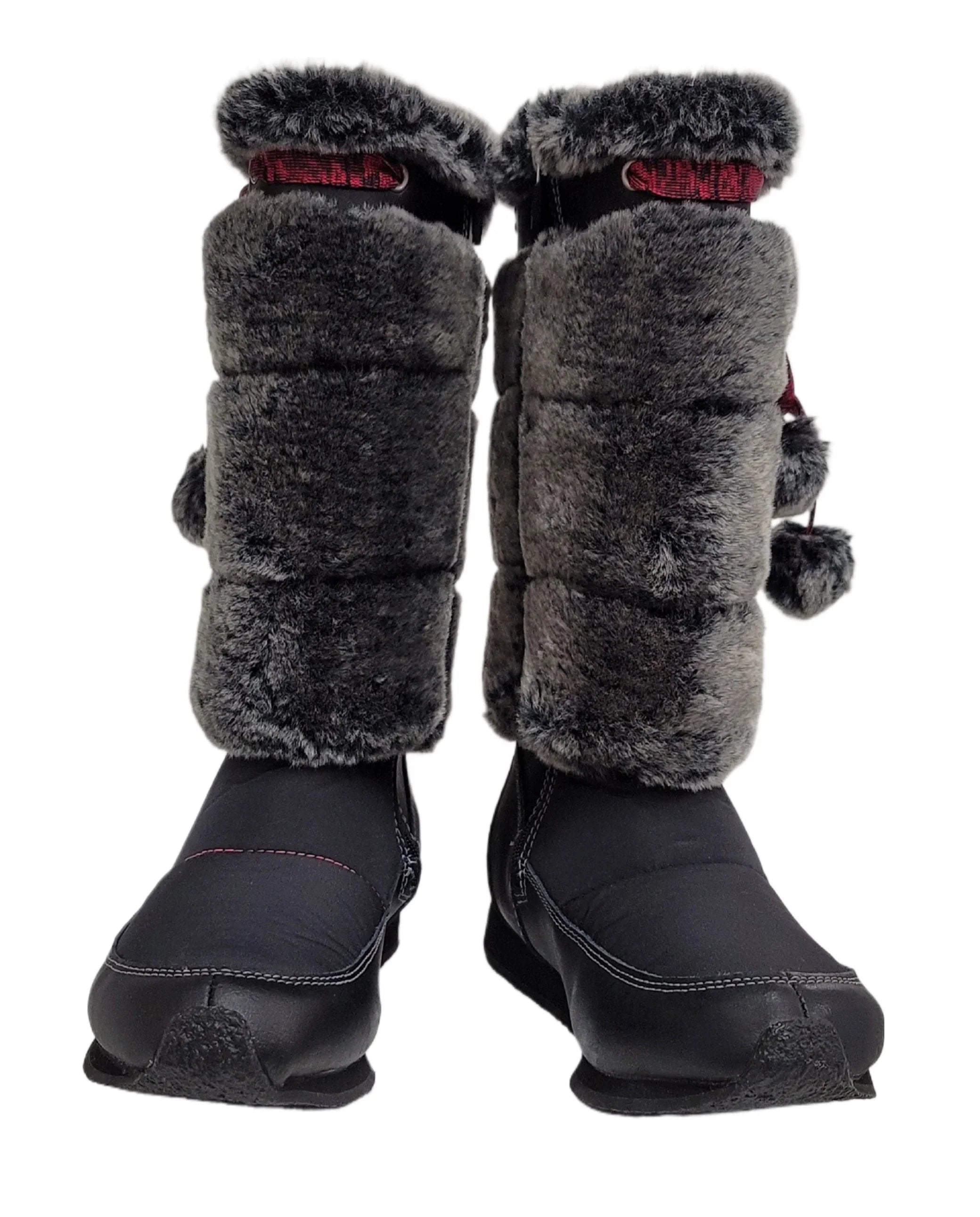 US Medium Black Tall Winterberry Fur Boot 59794 Timberland dimension Preschool Youth 13.5