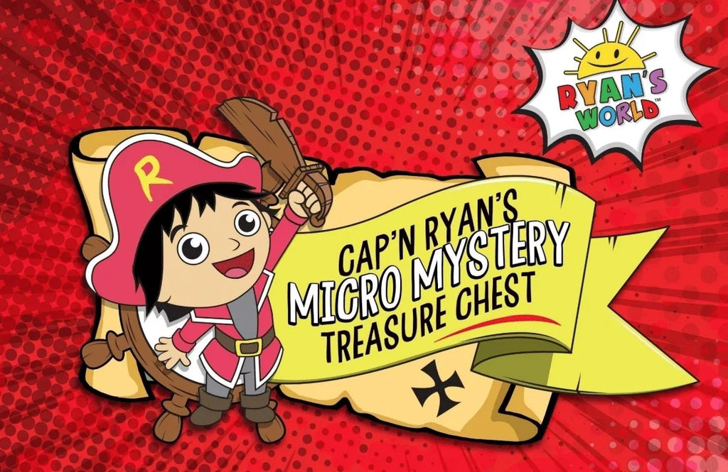 Micro Toy Chest Mystery World Cap`n Ryans Treasure Ryan`s