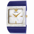 Armani AR7396 Ladies Fashion Emporio Watch Pearl of Mother Dial