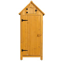 as Lawn Backyard,Yellow Such Tool 70.5 Adrinfly Storage Storage Areas Cabinet, "L Weatherproof W X Shed, and Suitable 30.3 exterior "H exterior Cabinet, X Garden for Storage Lockable 21.3" Garden,