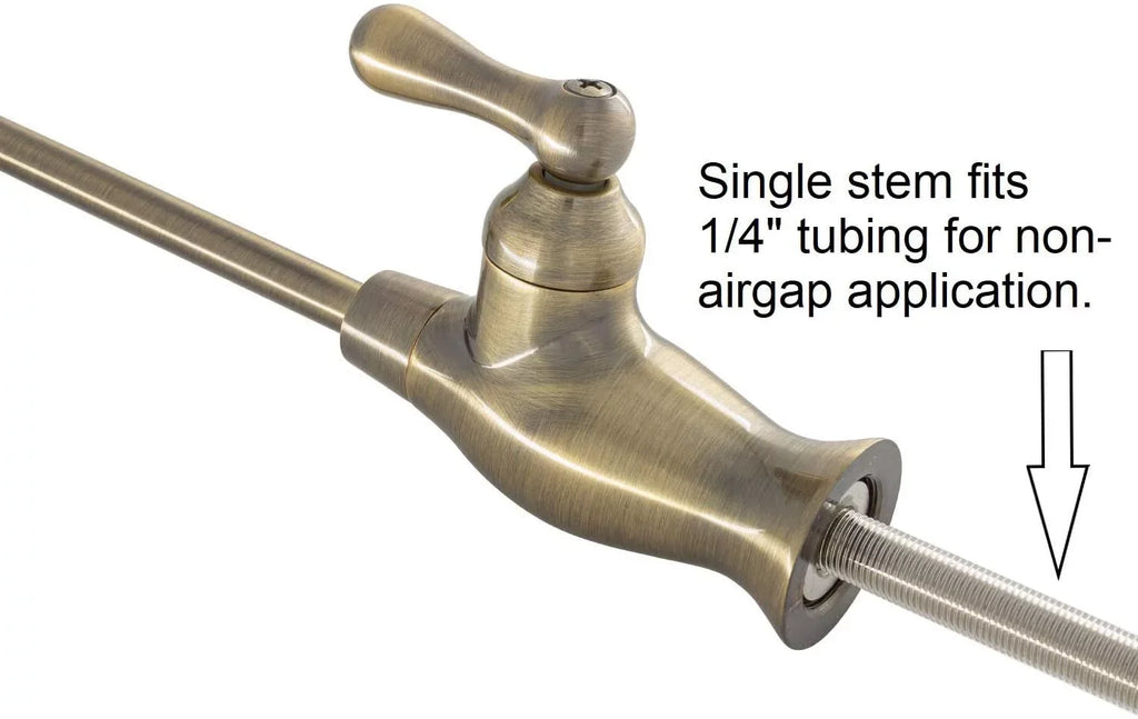 Faucet With Reverse Wrench Brass liquid Metpure Faucet Gap Filtration Dispenser design Osmosis Vase Drinking liquid Air Non Antique
