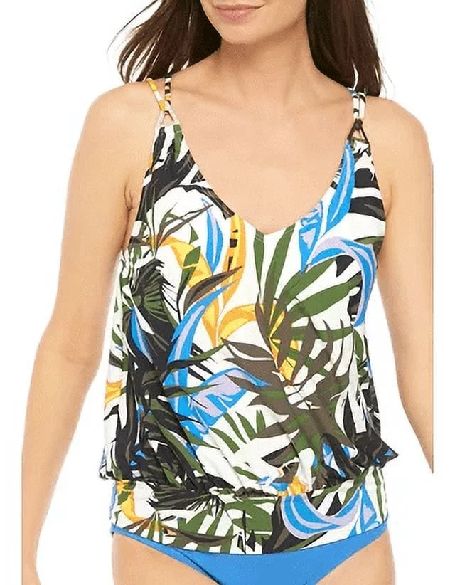 Blouson MULTI X-Small Klein RAINFOREST OLIVE Calvin US Tankini Top, TROPIC