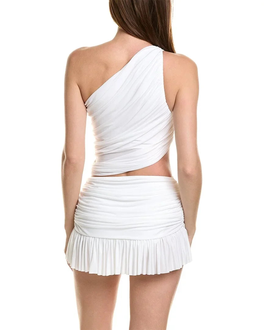 Norma Ruched Kamali Top Shoulder One Diana Swim Bikini Womens