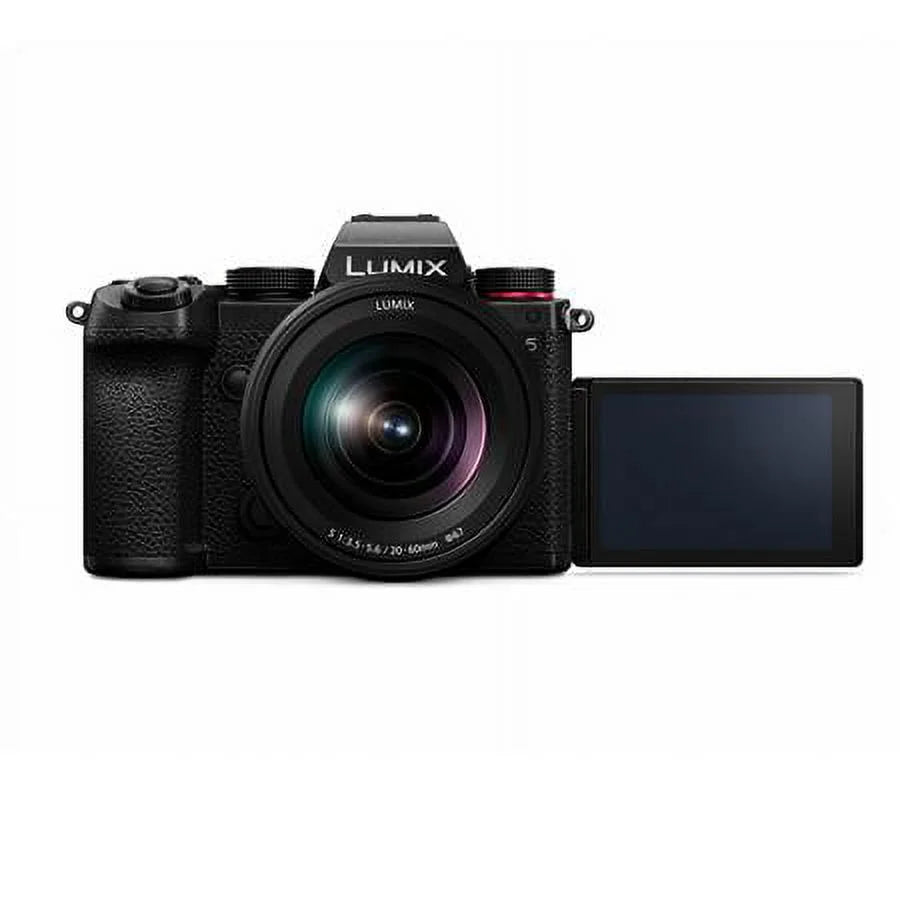 LUMIX S Camera DC-S5 1.8 85mm Lumix with L-Mount Lumix and Lens S Mirrorless f/ 20-60mm f/3.5-5.6