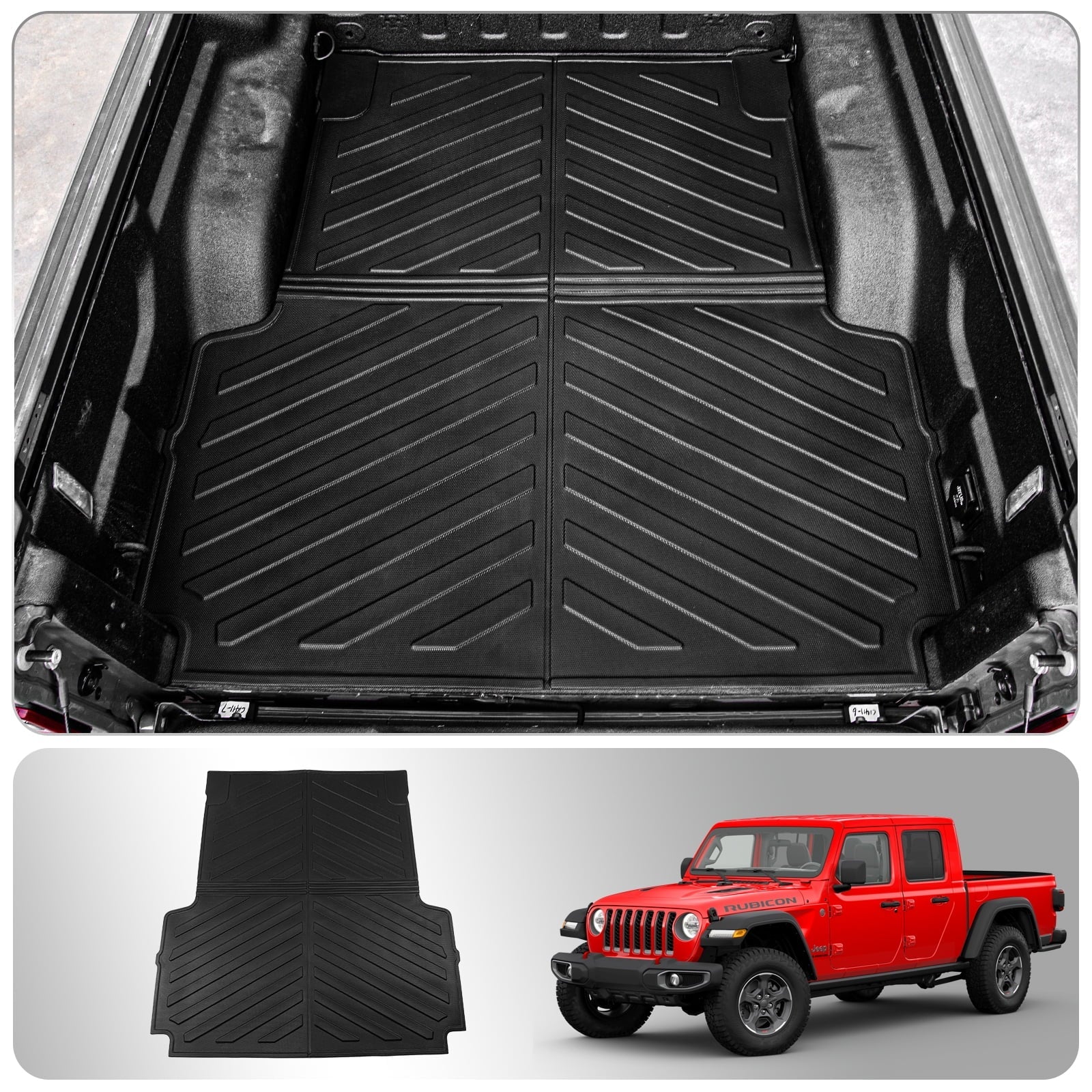 Accessories Gladiator 2022 Mat Truck Bed Gladiator All Bed climate Fit Jeep 2020-2023 Car Jeep Liner TPE
