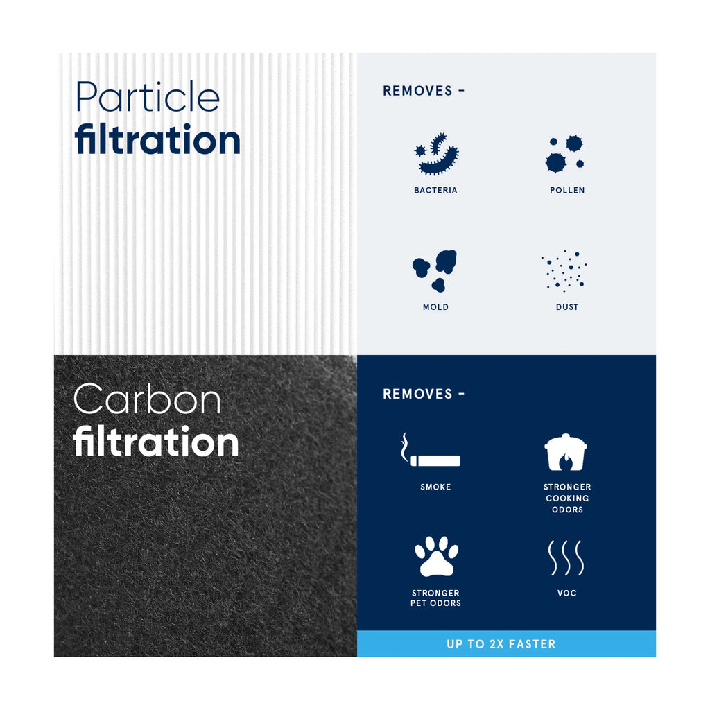 Purifier Carbon Blue Air Replacement Activated Particle and 121 Blueair Filter, Filter